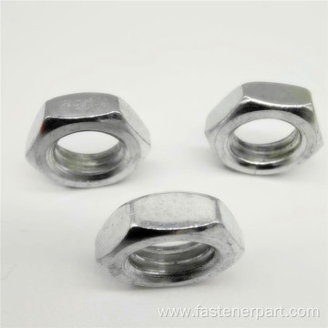 Stainless Steel Polished Plain Flange Nut Lock Nut